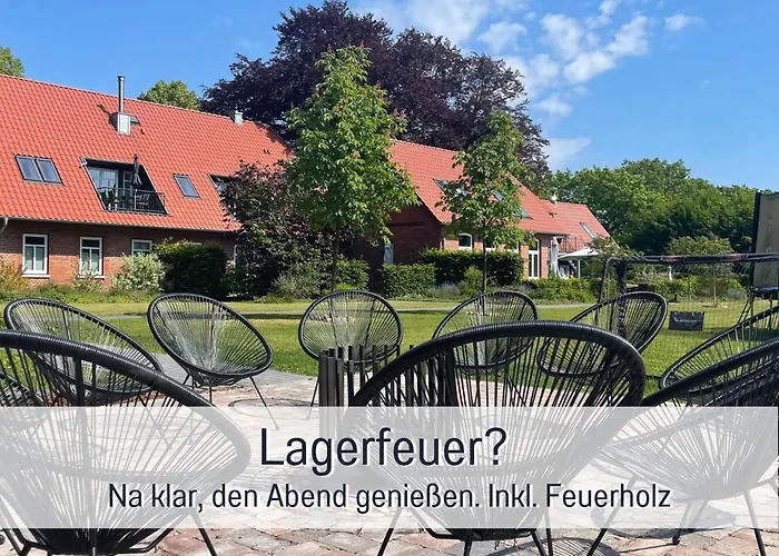 Meine Schule Sehlingen, Familien & Generations Landurlaub, Freunde & Team-auszeit, Workation, Sauna, Ruhe & Erholung, Niedersachsen, Verden, Hamburg, Bremen, Lueneburger Heide, Heide Park 38 Km , Serengeti Park 39 Km, Weltvogelpark 22 Km Διαμέρισμα Kirchlinteln
