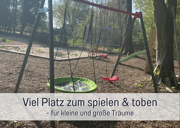 Meine Schule Sehlingen, Familien & Generations Landurlaub, Freunde & Team-auszeit, Workation, Sauna, Ruhe & Erholung, Niedersachsen, Verden, Hamburg, Bremen, Lueneburger Heide, Heide Park 38 Km , Serengeti Park 39 Km, Weltvogelpark 22 Km *