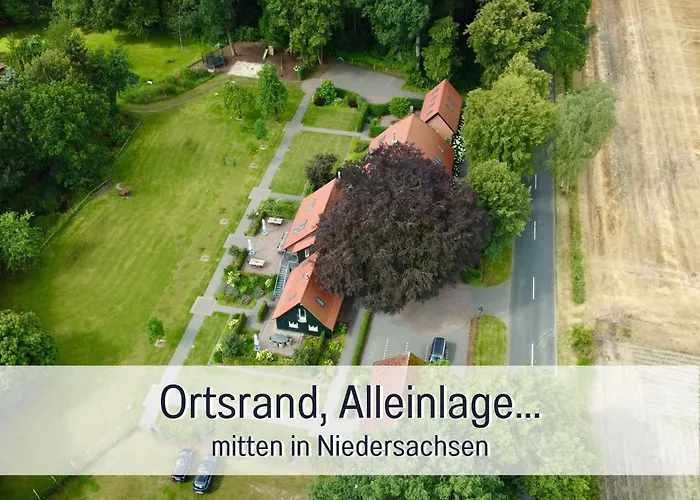 Meine Schule Sehlingen, Familien & Generations Landurlaub, Freunde & Team-auszeit, Workation, Sauna, Ruhe & Erholung, Niedersachsen, Verden, Hamburg, Bremen, Lueneburger Heide, Heide Park 38 Km , Serengeti Park 39 Km, Weltvogelpark 22 Km 公寓 *